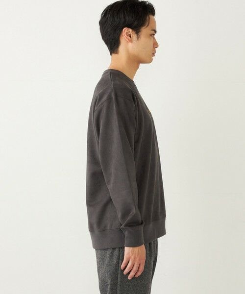 SHIPS / シップス スウェット | SHIPS Colors: ポリエステル フェイクスエード エンブロイダリー スウェット | 詳細16