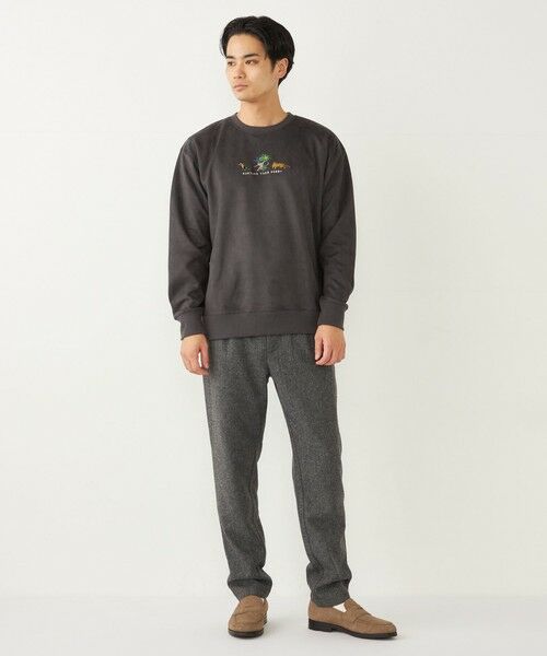 SHIPS / シップス スウェット | SHIPS Colors: ポリエステル フェイクスエード エンブロイダリー スウェット | 詳細17