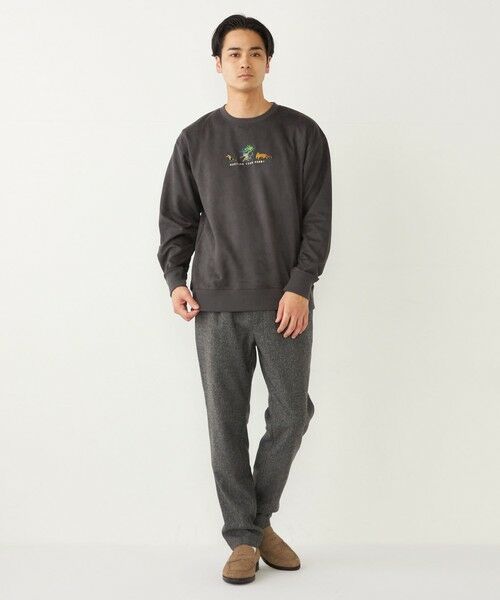 SHIPS / シップス スウェット | SHIPS Colors: ポリエステル フェイクスエード エンブロイダリー スウェット | 詳細21