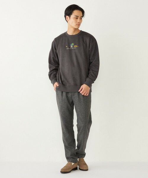 SHIPS / シップス スウェット | SHIPS Colors: ポリエステル フェイクスエード エンブロイダリー スウェット | 詳細23