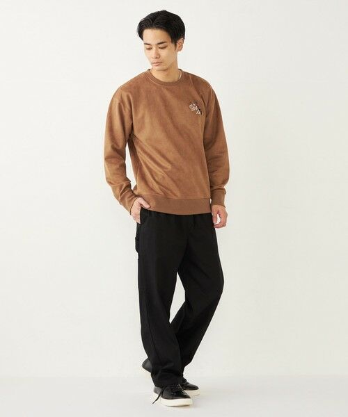 SHIPS / シップス スウェット | SHIPS Colors: ポリエステル フェイクスエード エンブロイダリー スウェット | 詳細27