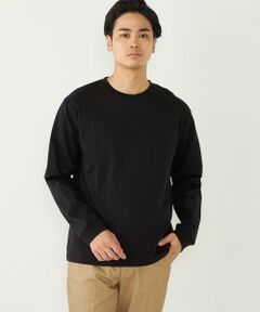 SHIPS / シップス Tシャツ | SHIPS Colors:シルケット コットン クルーネック Tシャツ (ロンT)◇