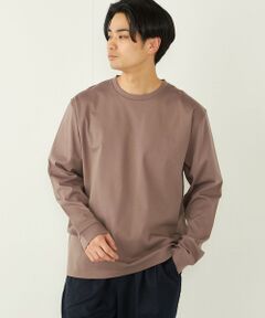 SHIPS / シップス Tシャツ | SHIPS Colors:シルケット コットン クルーネック Tシャツ (ロンT)◇