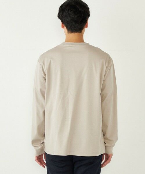 SHIPS / シップス Tシャツ | SHIPS Colors:シルケット コットン クルーネック Tシャツ (ロンT)◇ | 詳細16