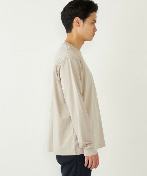 SHIPS / シップス Tシャツ | SHIPS Colors:シルケット コットン クルーネック Tシャツ (ロンT)◇ | 詳細17