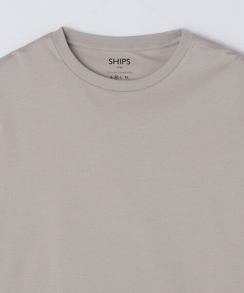 SHIPS / シップス Tシャツ | SHIPS Colors:シルケット コットン クルーネック Tシャツ (ロンT)◇ | 詳細9