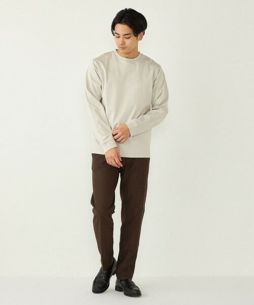 SHIPS / シップス Tシャツ | SHIPS Colors:シルケット コットン クルーネック Tシャツ (ロンT)◇ | 詳細23