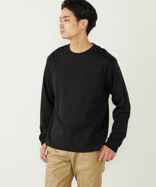 SHIPS / シップス Tシャツ | SHIPS Colors:シルケット コットン クルーネック Tシャツ (ロンT)◇ | 詳細29