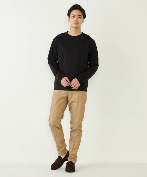 SHIPS / シップス Tシャツ | SHIPS Colors:シルケット コットン クルーネック Tシャツ (ロンT)◇ | 詳細30