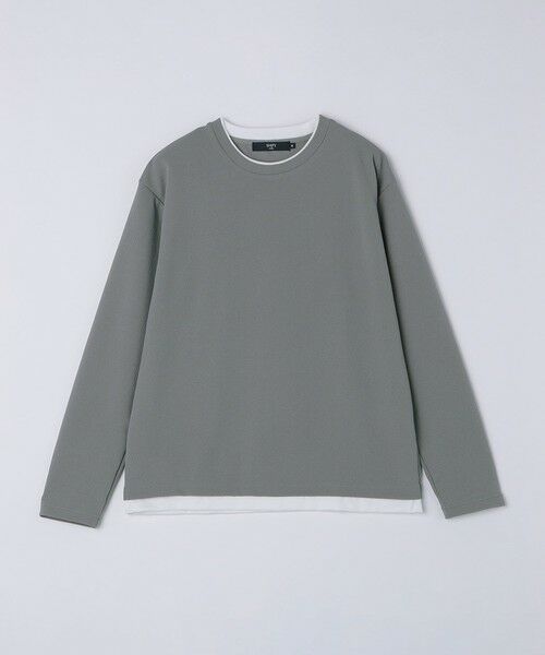 SHIPS / シップス Tシャツ | SHIPS Colors:フクレジャカード フェイクレイヤード トップス | 詳細1