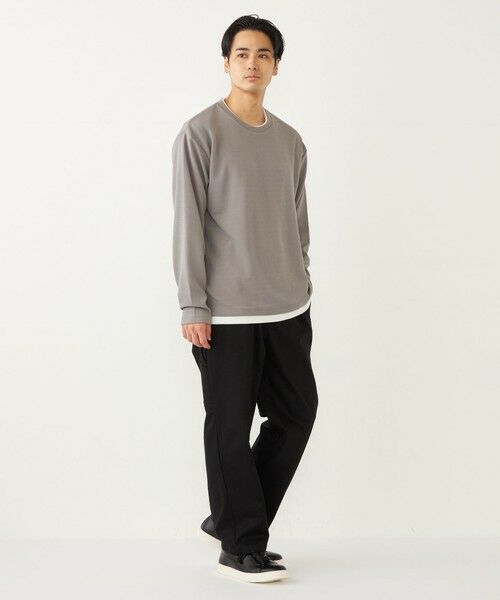 SHIPS / シップス Tシャツ | SHIPS Colors:フクレジャカード フェイクレイヤード トップス | 詳細19