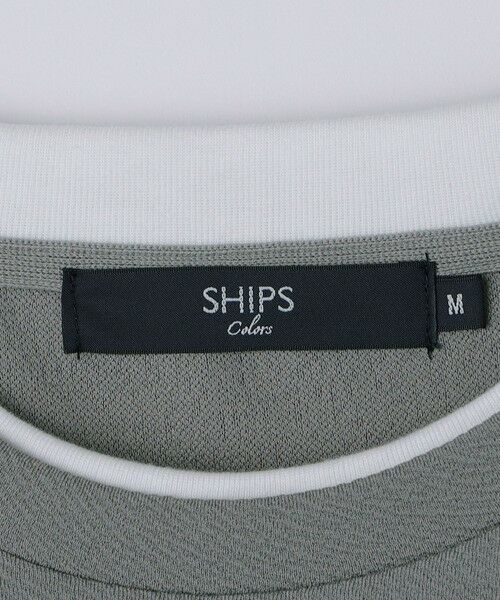 SHIPS / シップス Tシャツ | SHIPS Colors:フクレジャカード フェイクレイヤード トップス | 詳細5