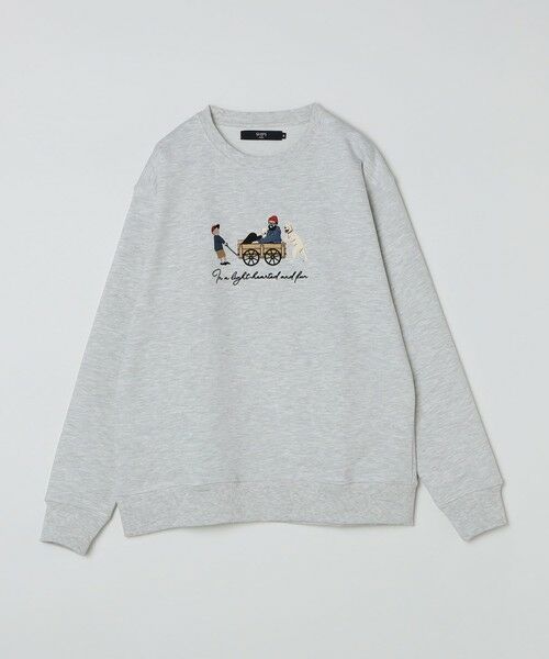 SHIPS / シップス Tシャツ | SHIPS Colors:エンブロイダリー スウェット | 詳細1