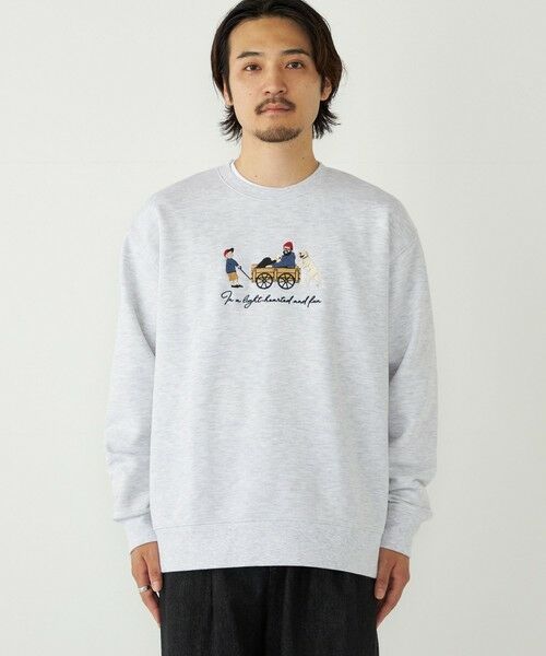 SHIPS / シップス Tシャツ | SHIPS Colors:エンブロイダリー スウェット | 詳細3