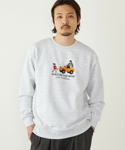 SHIPS / シップス Tシャツ | SHIPS Colors:エンブロイダリー スウェット◇ | 詳細15