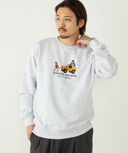 SHIPS / シップス Tシャツ | SHIPS Colors:エンブロイダリー スウェット◇ | 詳細16