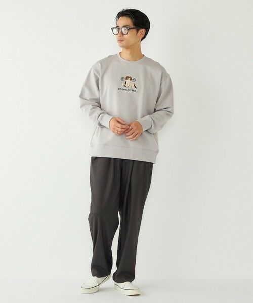 SHIPS / シップス Tシャツ | SHIPS Colors:エンブロイダリー スウェット◇ | 詳細15