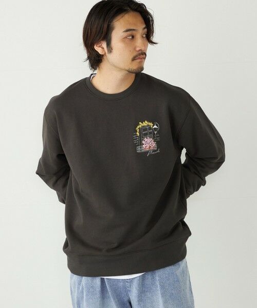 SHIPS / シップス Tシャツ | SHIPS Colors:エンブロイダリー スウェット◇ | 詳細25