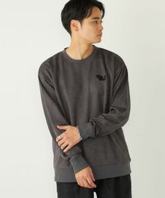 SHIPS / シップス Tシャツ | SHIPS Colors:〈洗濯機可能〉ポリエステル フェイクスエード スウェット