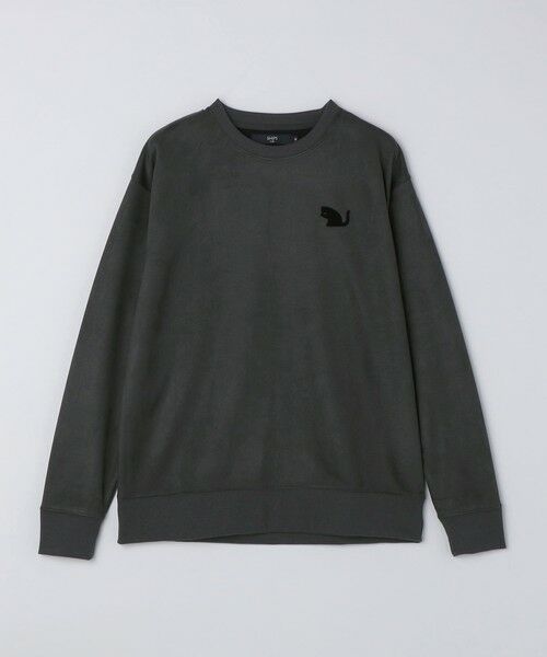 SHIPS / シップス Tシャツ | SHIPS Colors:〈洗濯機可能〉ポリエステル フェイクスエード スウェット | 詳細3