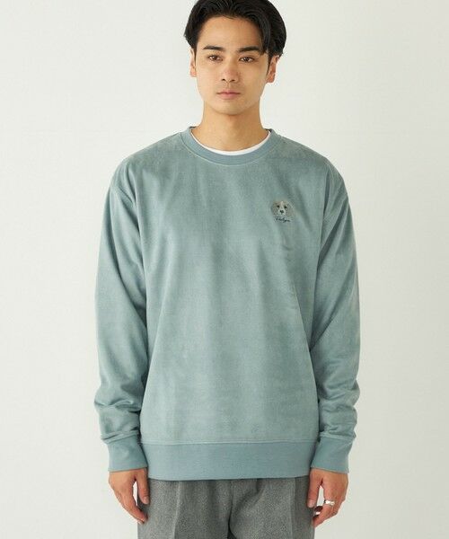 SHIPS / シップス Tシャツ | SHIPS Colors:〈洗濯機可能〉ポリエステル フェイクスエード スウェット | 詳細18