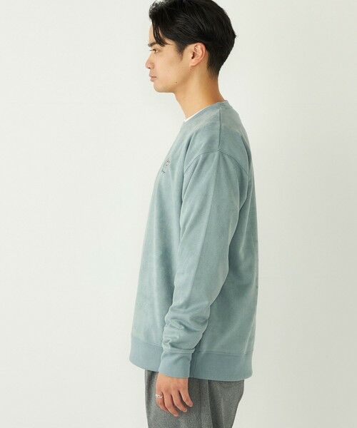 SHIPS / シップス Tシャツ | SHIPS Colors:〈洗濯機可能〉ポリエステル フェイクスエード スウェット | 詳細19