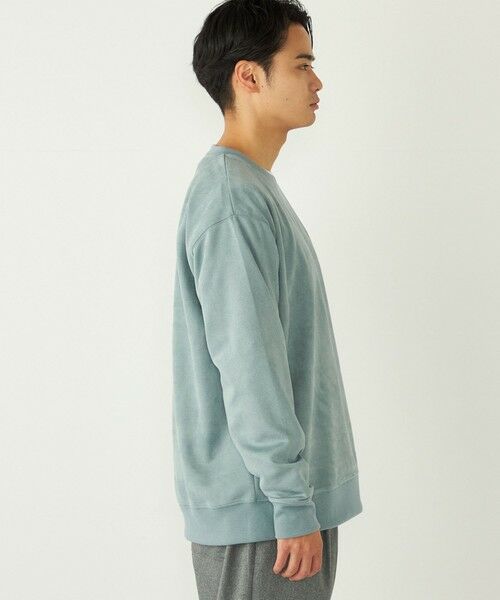 SHIPS / シップス Tシャツ | SHIPS Colors:〈洗濯機可能〉ポリエステル フェイクスエード スウェット | 詳細21