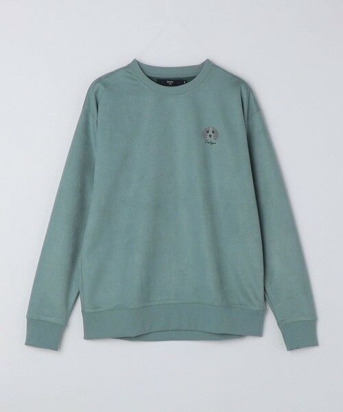 SHIPS / シップス Tシャツ | SHIPS Colors:〈洗濯機可能〉ポリエステル フェイクスエード スウェット | 詳細11