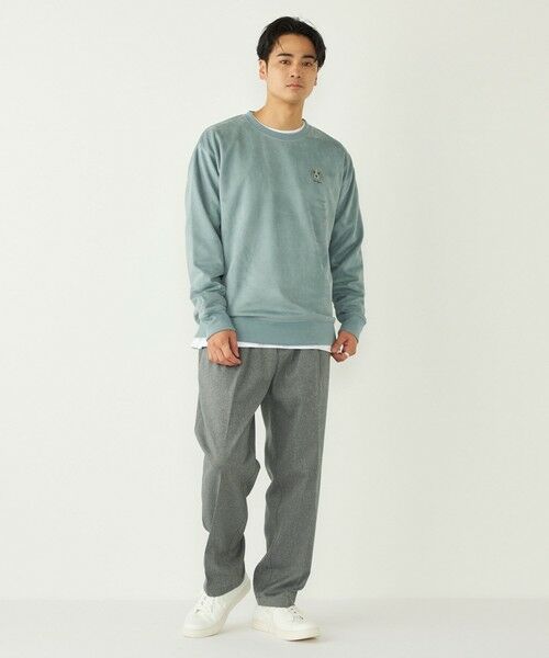 SHIPS / シップス Tシャツ | SHIPS Colors:〈洗濯機可能〉ポリエステル フェイクスエード スウェット | 詳細25