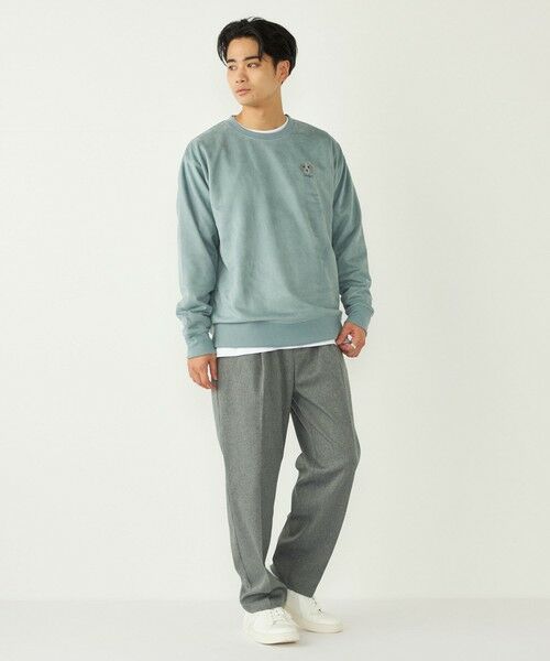 SHIPS / シップス Tシャツ | SHIPS Colors:〈洗濯機可能〉ポリエステル フェイクスエード スウェット | 詳細26