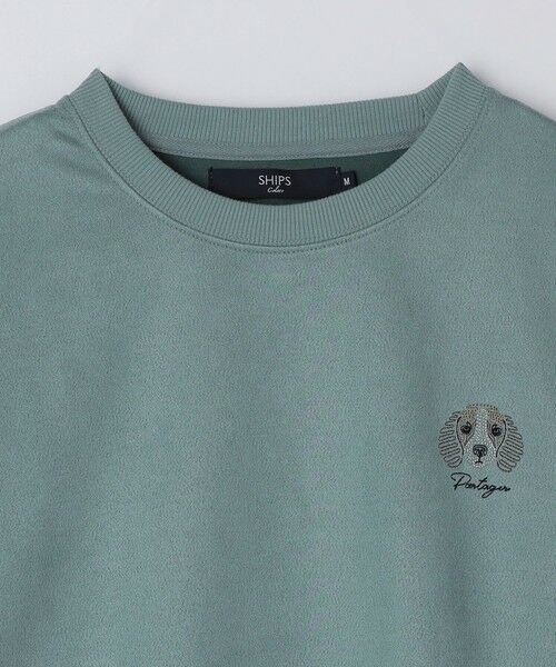 SHIPS / シップス Tシャツ | SHIPS Colors:〈洗濯機可能〉ポリエステル フェイクスエード スウェット | 詳細13