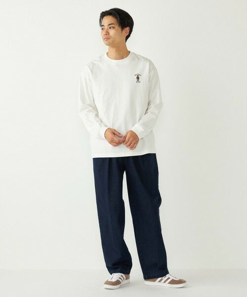 SHIPS / シップス Tシャツ | SHIPS Colors:TeddyBear(R) ワンポイント 刺繍 ロンT◇ | 詳細7