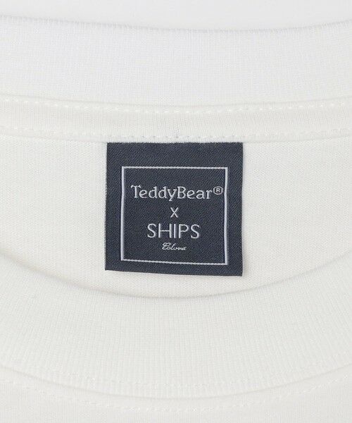 SHIPS / シップス Tシャツ | SHIPS Colors:TeddyBear(R) ワンポイント 刺繍 ロンT◇ | 詳細5