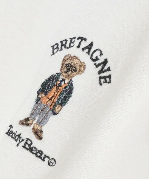 SHIPS / シップス Tシャツ | SHIPS Colors:TeddyBear(R) ワンポイント 刺繍 ロンT◇ | 詳細6