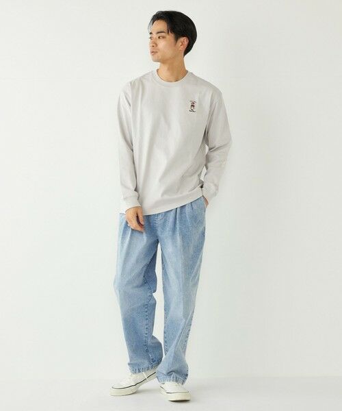 SHIPS / シップス Tシャツ | SHIPS Colors:TeddyBear(R) 1ポイント 刺繍 ロンT◇ | 詳細21