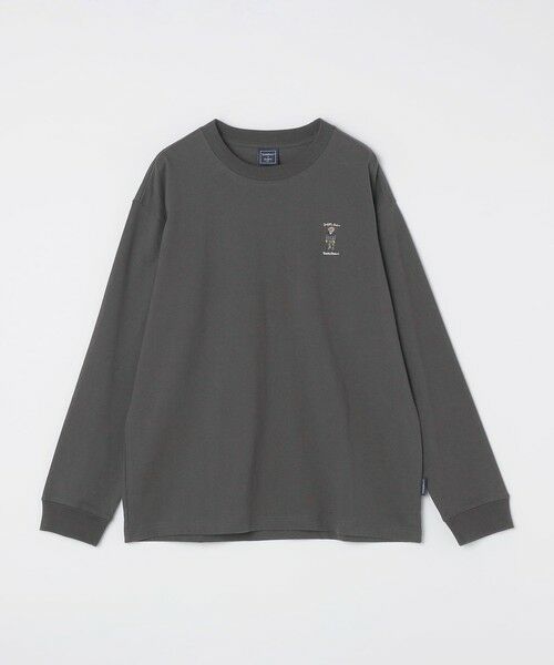 SHIPS / シップス Tシャツ | SHIPS Colors:TeddyBear(R) ワンポイント 刺繍 ロンT◇ | 詳細13