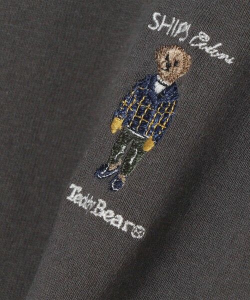 SHIPS / シップス Tシャツ | SHIPS Colors:TeddyBear(R) ワンポイント 刺繍 ロンT◇ | 詳細14