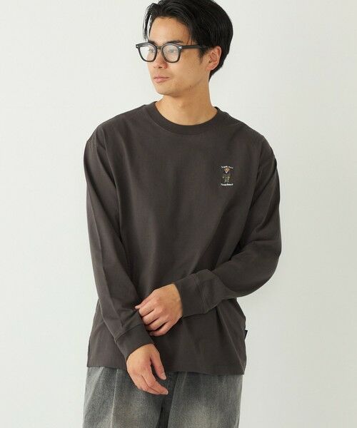 SHIPS / シップス Tシャツ | SHIPS Colors:TeddyBear(R) ワンポイント 刺繍 ロンT◇ | 詳細17