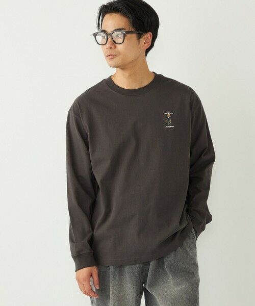 SHIPS / シップス Tシャツ | SHIPS Colors:TeddyBear(R) ワンポイント 刺繍 ロンT◇ | 詳細18