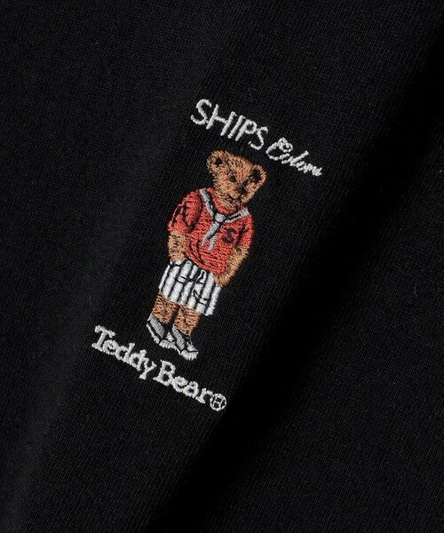 SHIPS / シップス Tシャツ | 《一部追加・新色予約》SHIPS Colors:TeddyBear(R) 1ポイント 刺繍 ロンT◆ | 詳細30
