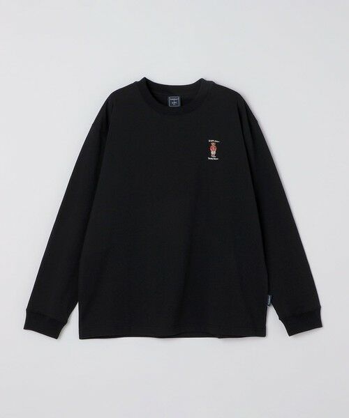 SHIPS / シップス Tシャツ | 《一部追加・新色予約》SHIPS Colors:TeddyBear(R) 1ポイント 刺繍 ロンT◆ | 詳細29