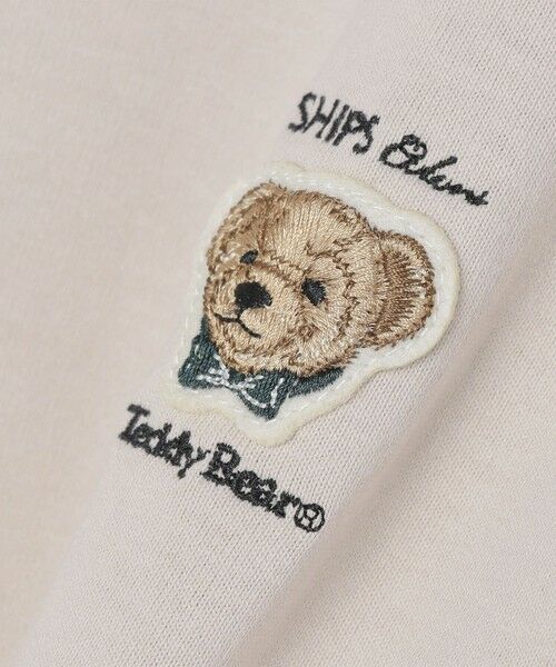 SHIPS / シップス Tシャツ | SHIPS Colors:TeddyBear(R) ワンポイント 刺繍 ロンT◇ | 詳細22