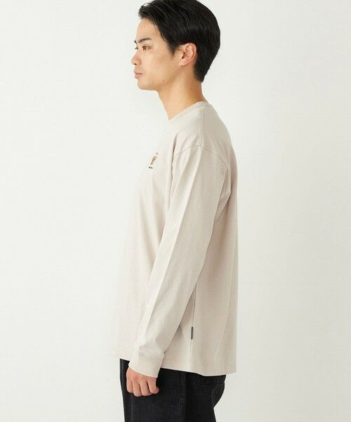 SHIPS / シップス Tシャツ | SHIPS Colors:TeddyBear(R) ワンポイント 刺繍 ロンT◇ | 詳細24