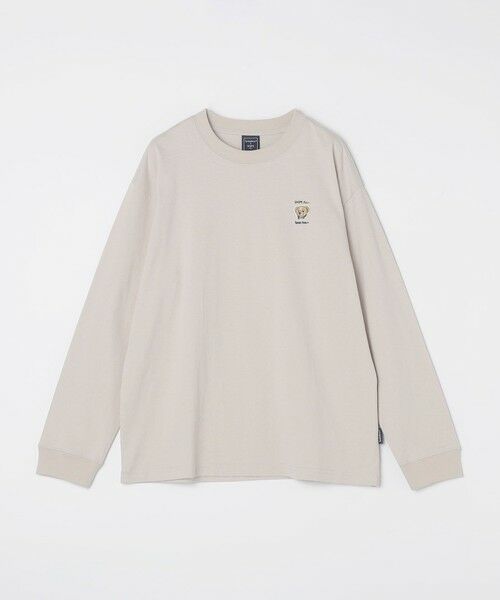 SHIPS / シップス Tシャツ | SHIPS Colors:TeddyBear(R) ワンポイント 刺繍 ロンT◇ | 詳細21