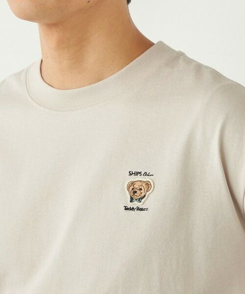 SHIPS / シップス Tシャツ | SHIPS Colors:TeddyBear(R) ワンポイント 刺繍 ロンT◇ | 詳細28
