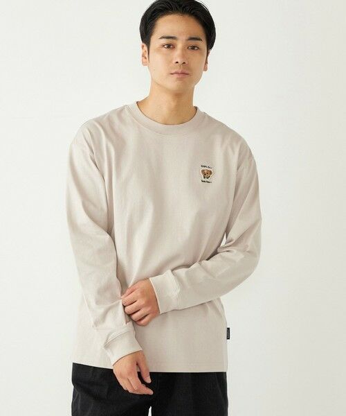 SHIPS / シップス Tシャツ | SHIPS Colors:TeddyBear(R) ワンポイント 刺繍 ロンT◇ | 詳細29