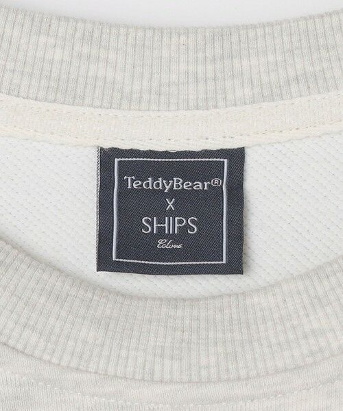 SHIPS / シップス Tシャツ | 《一部追加予約》SHIPS Colors:TeddyBear(R) スウェット 2◆ | 詳細5