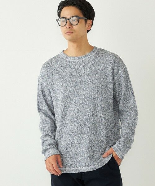 SHIPS / シップス Tシャツ | SHIPS Colors:ローゲージ カノコ ロンT◇ | 詳細8