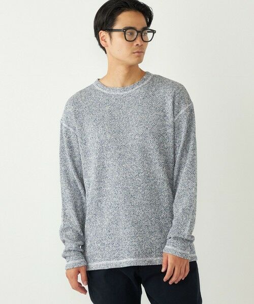 SHIPS / シップス Tシャツ | SHIPS Colors:ローゲージ カノコ ロンT◇ | 詳細9