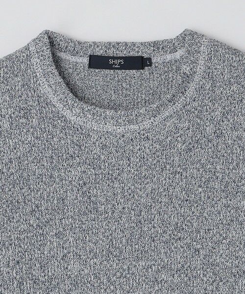 SHIPS / シップス Tシャツ | SHIPS Colors:ローゲージ カノコ ロンT◇ | 詳細3